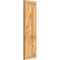 Ekena Millwork Framed Board-n-Batten Shutters w/Z-Bar, Rough Sawn Western Red Cedar, 16 1/8W x 54H, PR RBF06Z16X054RWR - alternate 4